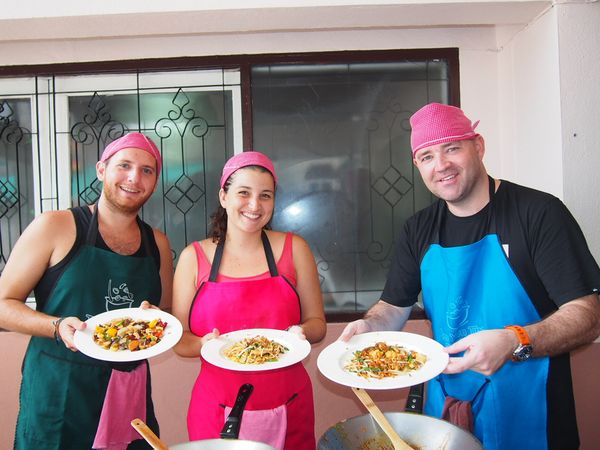 Exploring fresh Thai herbs